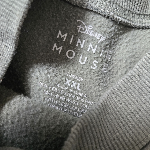 Womens xxl vintage minnie mouse disney green sweater long sleeve top extra large - Picture 4 of 4